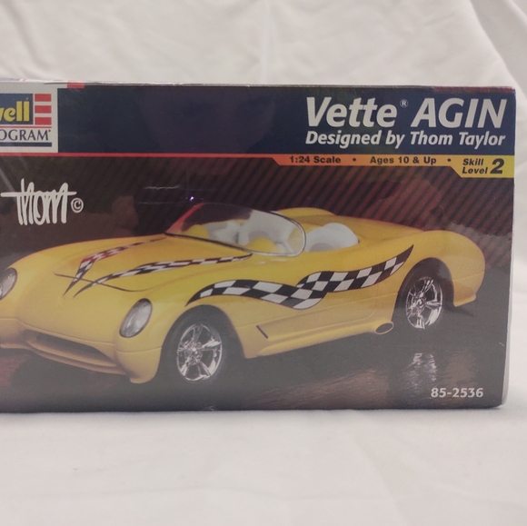 SEALED 1953 Corvette Revell Monogram Vette Agin - Picture 8 of 8